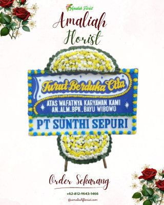 Papan Bunga Duka di Aek Songsongan