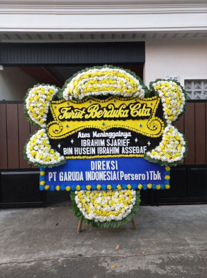 Papan Bunga Duka di Aek Songsongan