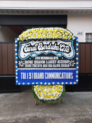 Papan Bunga Duka di Aek Songsongan
